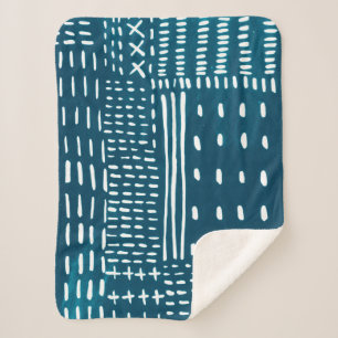 Sashiko Stiche Sherpadecke