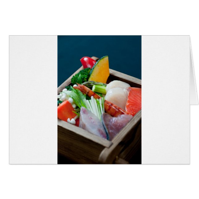 Sashimi in Japan, japanische Küche (Vorderseite (Horizontal))