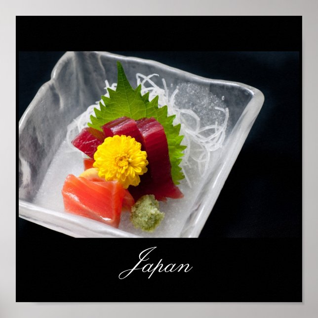 Sashimi-Poster in Japan Poster (Vorne)