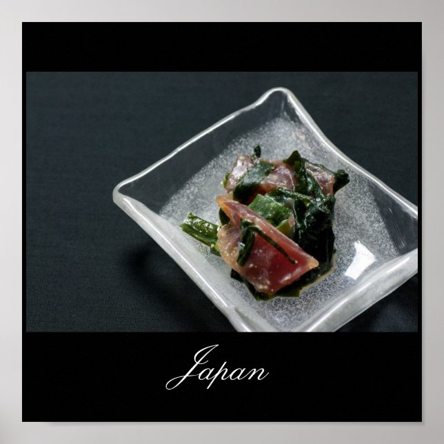 Sashimi-Poster in Japan Poster (Vorne)