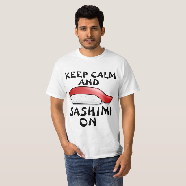 SASHIMI (Sushi) T - Shirt (Vorne ganz)