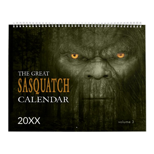 SASKATCH BIGFOOT CALENDAR - VOLUMEN 3 KALENDER (Titelbild)