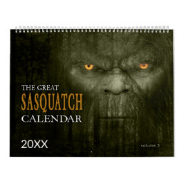 SASKATCH BIGFOOT CALENDAR - VOLUMEN 3 KALENDER