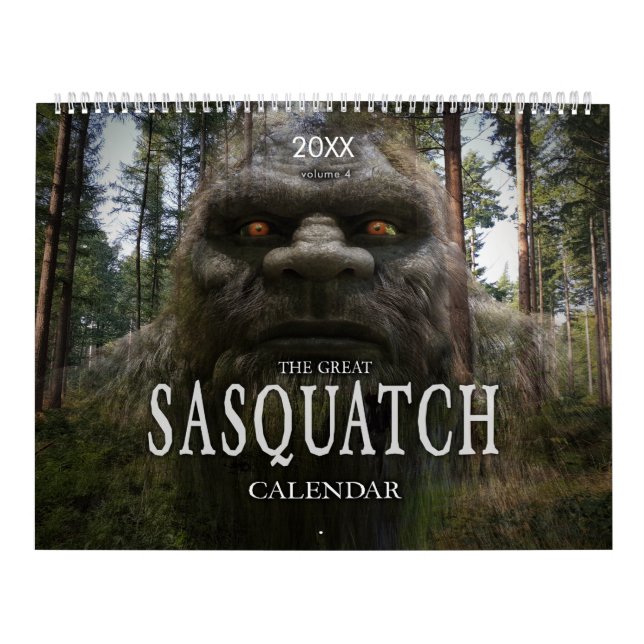 SASKATCH / BIGFOOTKALENDER - VOLUMEN 4 KALENDER (Titelbild)