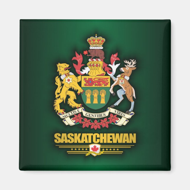 Saskatchewan COA Magnet (Vorne)