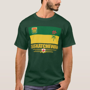 Saskatchewan Flag Apparel T-Shirt