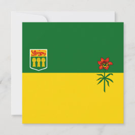 Saskatchewan Flag Karte