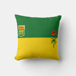 Saskatchewan Flag Kissen
