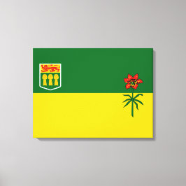 Saskatchewan Flag Leinwanddruck