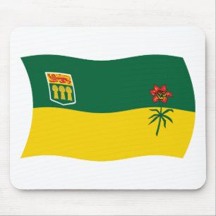 Saskatchewan-Flag-Mauspad Mousepad