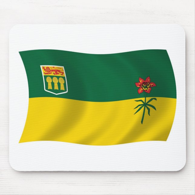 Saskatchewan Flag Mousepad (Vorne)