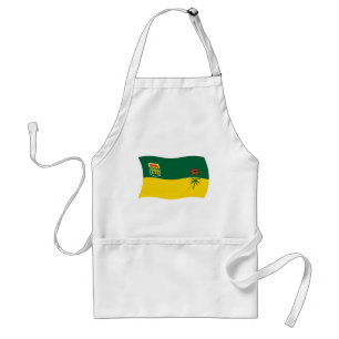Saskatchewan-Flaggen-Schürze Schürze