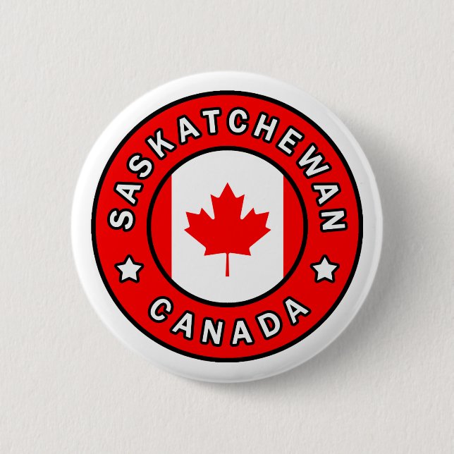 Saskatchewan Kanada Button (Vorderseite)