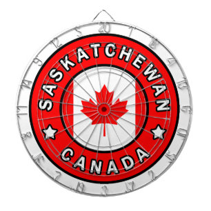 Saskatchewan Kanada Dartscheibe
