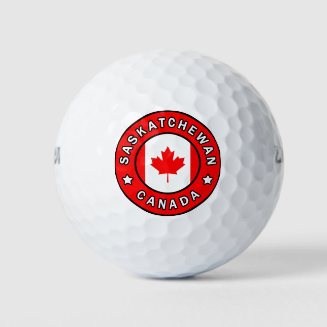 Saskatchewan Kanada Golfball (Vorderseite)
