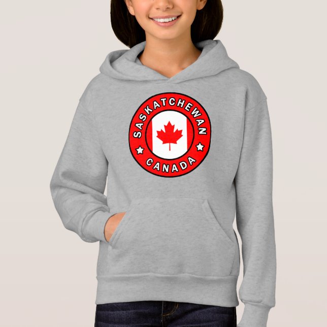 Saskatchewan Kanada Hoodie (Vorderseite)