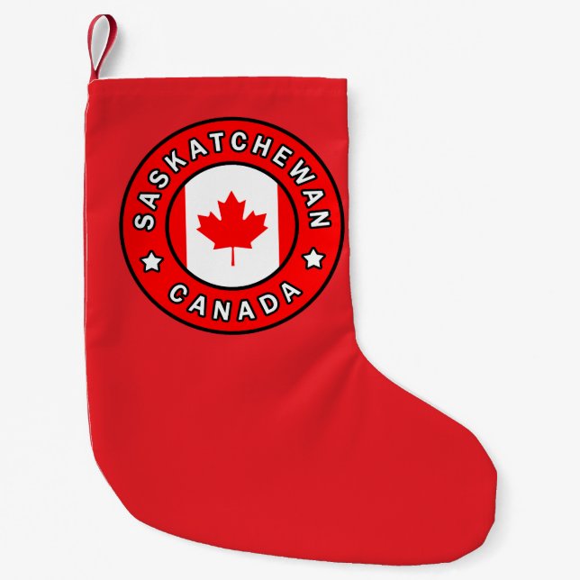Saskatchewan Kanada Kleiner Weihnachtsstrumpf (Vorderseite)
