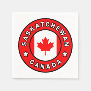 Saskatchewan Kanada Serviette