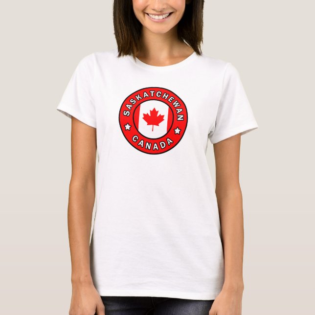 Saskatchewan Kanada T-Shirt (Vorderseite)