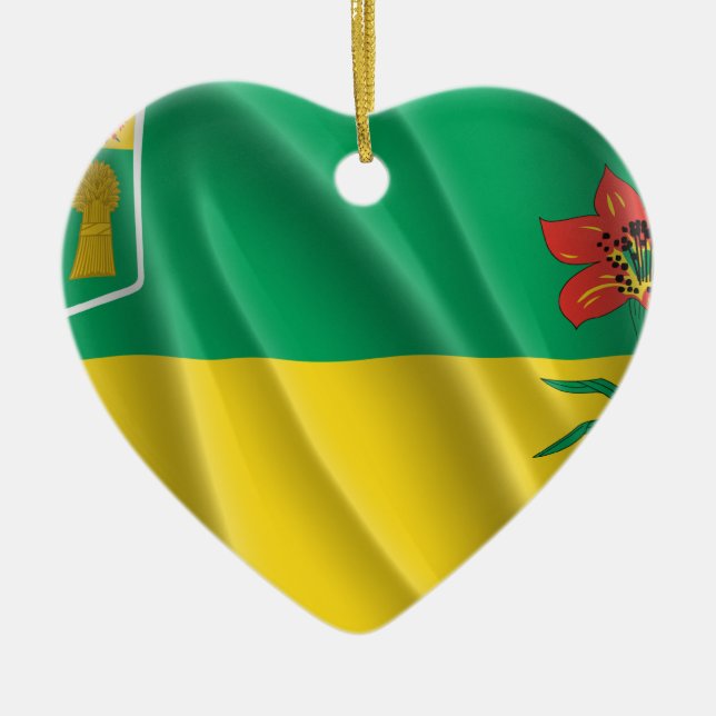 SASKATCHEWAN KERAMIK ORNAMENT (Vorne)