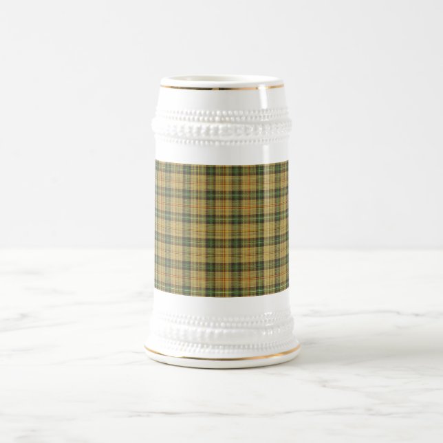 Saskatchewan Tartan Bierglas (Mittel)