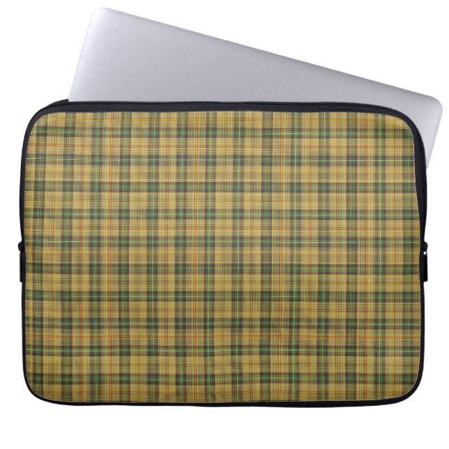 Saskatchewan Tartan Laptopschutzhülle (Vorderseite)