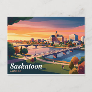 Saskatoon Kanada Postkarte