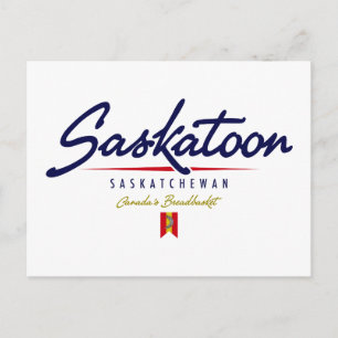 Saskatoskript Postkarte
