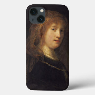 Saskia van Uylenburgh, c.1634-1640 (Öl auf Platte) Case-Mate iPhone Hülle