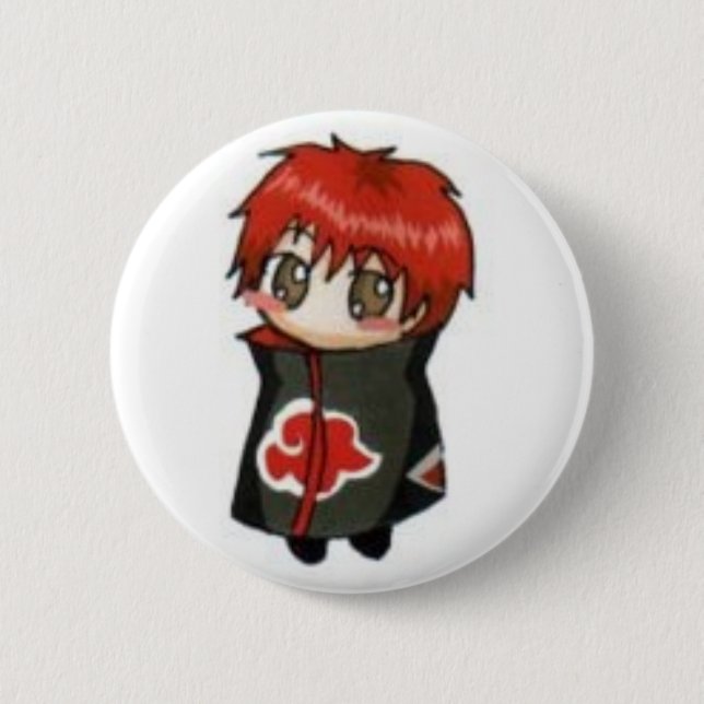 sasori Anime Button (Vorderseite)