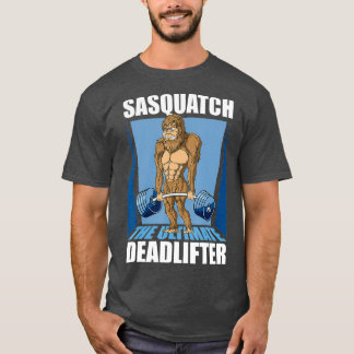 Sasquatch Big Foot Deadlift T-Shirt
