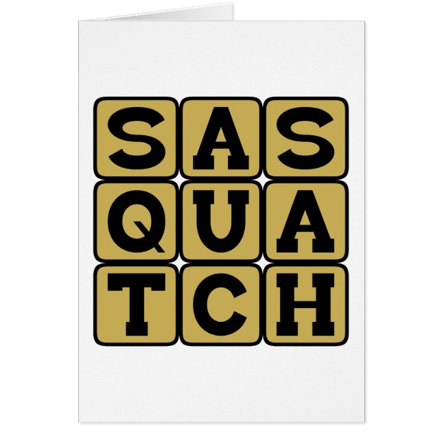 Sasquatch, Bigfoot (Vorne)