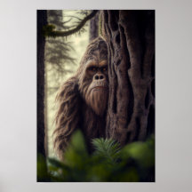 Sasquatch, Bigfoot, Fantasy Art, Urban Myth
