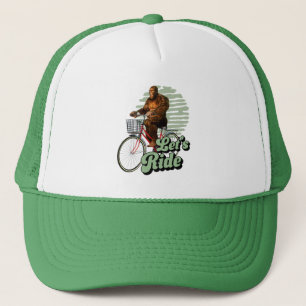Sasquatch Bike Ride Waldabenteuer Truckerkappe