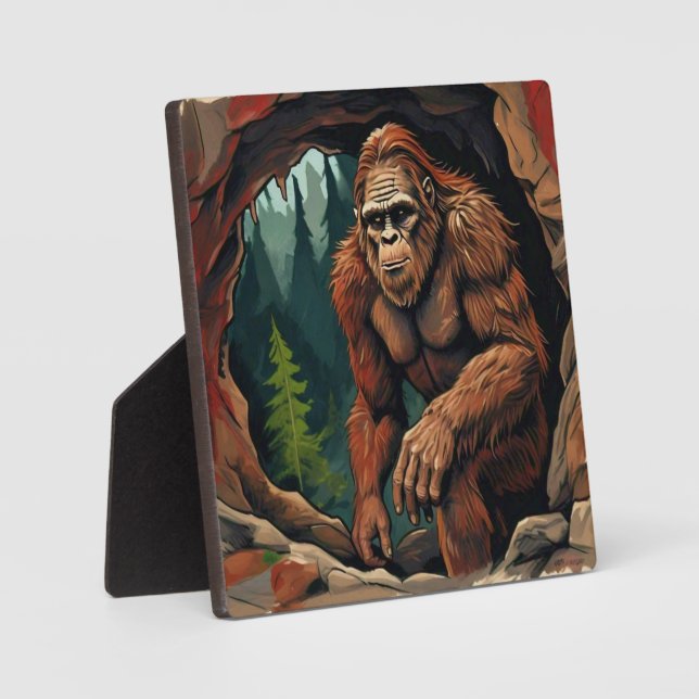 Sasquatch Cave Fotoplatte (Vorderseite)