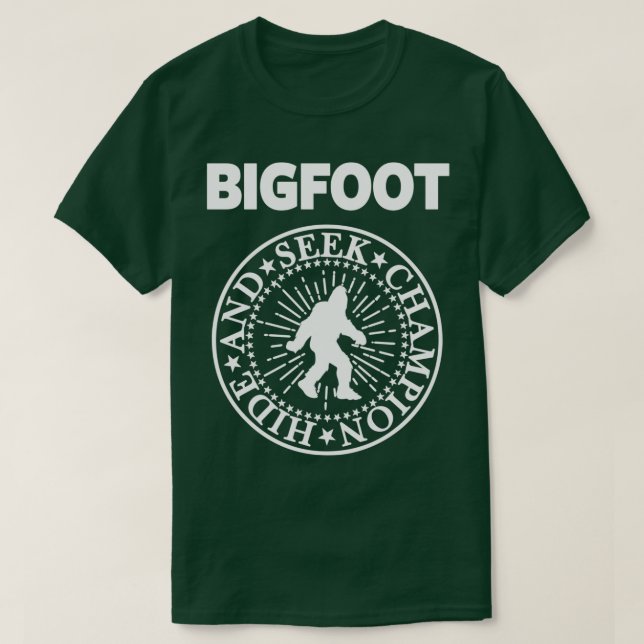 Sasquatch Cryptid Funny Bigfoot 1 T-Shirt (Design vorne)
