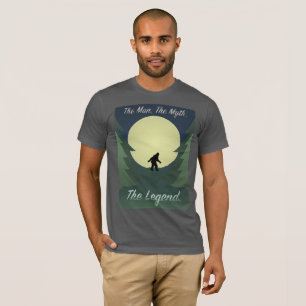 Sasquatch "der Mann der Mythos die Legenden-" T-Shirt