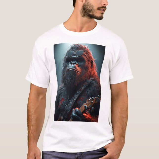 Sasquatch der Rockstar T-Shirt (Vorderseite)