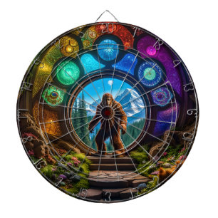 Sasquatch Dimensions Portal Dartscheibe