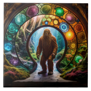 Sasquatch Dimensions Portal Fliese
