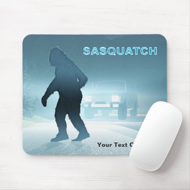 Sasquatch Encounter Mousepad (Mit Mouse)