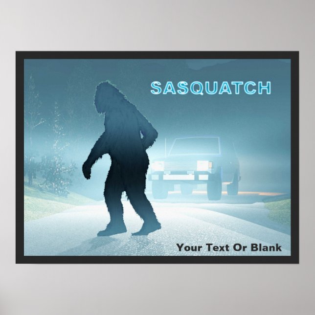 Sasquatch Encounter Poster (Vorne)