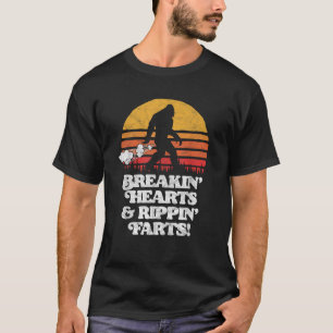 Sasquatch Frühstück Ristorante La Lanchetta Furz T-Shirt