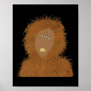 Sasquatch Funny Kid Creative Art Bigfoot Conventio Poster