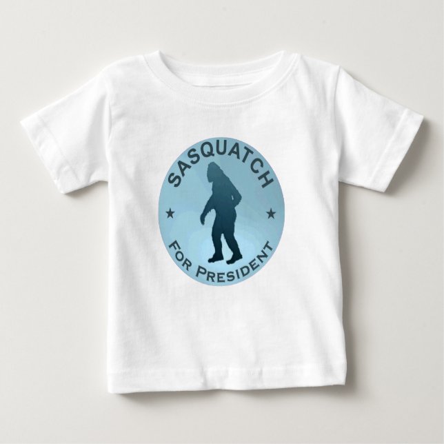 Sasquatch für den Präsidenten Baby T-shirt (Vorderseite)