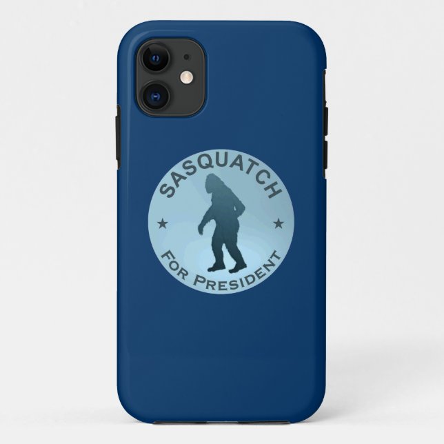 Sasquatch für den Präsidenten Case-Mate iPhone Hülle (Rückseite)