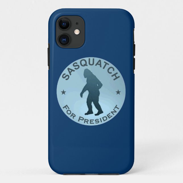 Sasquatch für den Präsidenten Case-Mate iPhone Hülle (Rückseite)