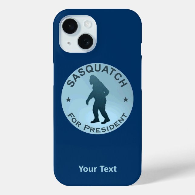 Sasquatch für den Präsidenten Case-Mate iPhone Hülle (Rückseite)