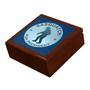 Sasquatch für den Präsidenten Geschenkbox