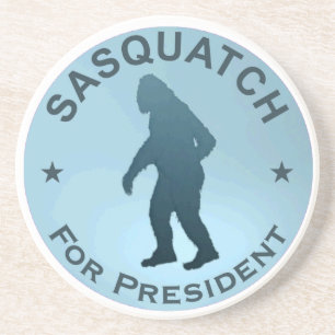 Sasquatch für den Präsidenten Getränkeuntersetzer